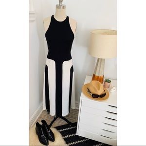 & Other Stories Black and White Dress